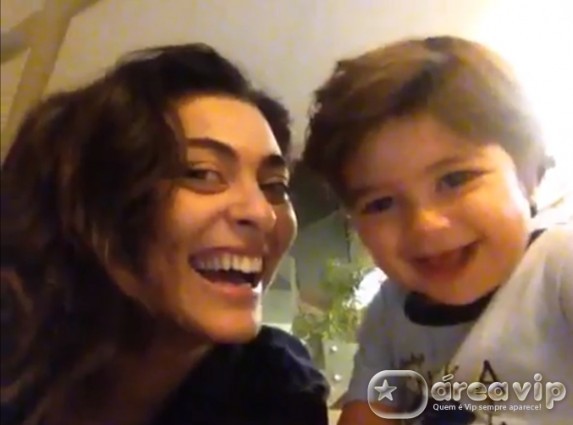Juliana Paes posta vídeo do filho cantando tema de ‘Gabriela’ – Veja!