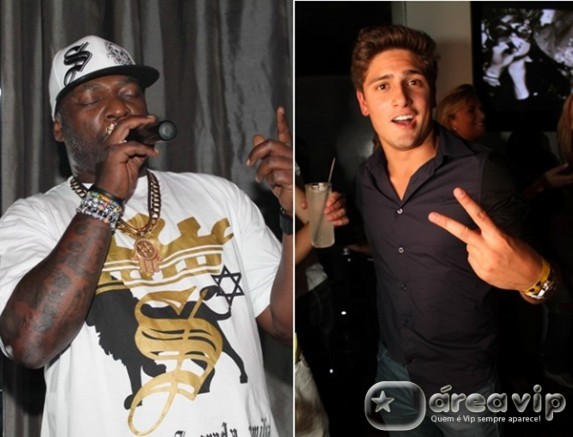 Daniel Rocha prestigia show de Mr.Catra em Sampa