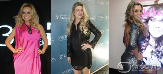 Famosas prestigiam premiação em São Paulo