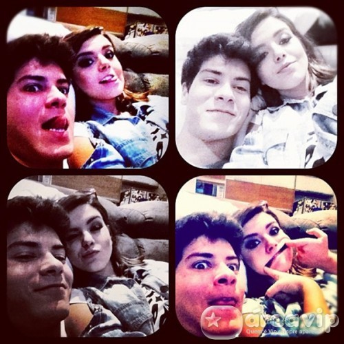 Giovanna Lancellotti posta fotos com o namorado Arthur Aguiar