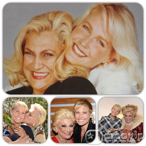 Xuxa posta fotos ao lado de Hebe Camargo
