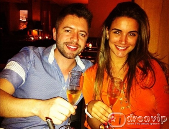 Laisa e o namorado Alexandre