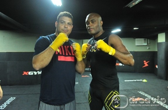 Ronaldo e Anderson Silva