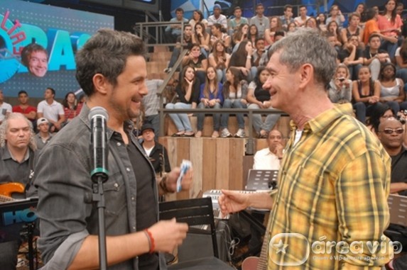 Alejandro Sanz e Serginho Groisman