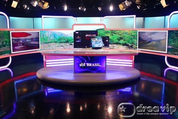SBT estreia novos estúdios de jornalismo