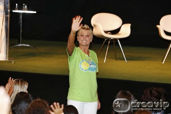 Xuxa lança rede de sustentabilidade no Rio