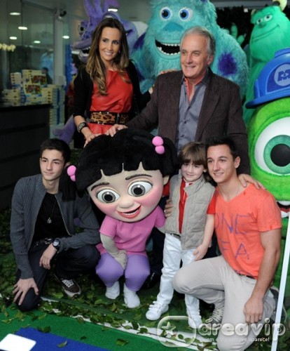 Otavio Mesquita com a familia