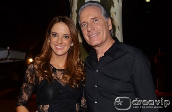 Ticiane Pinheiro e Roberto Justus