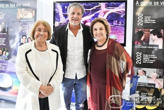 Atores prestigiam exposição sobre a história da telenovela brasileira em Portugal