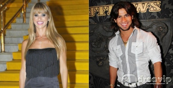 Dany Bananinha ganha anel de compromisso de sertanejo Mariano