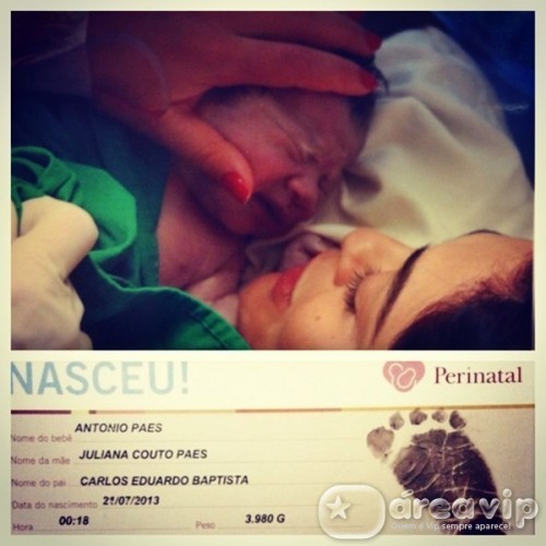 Filho Juliana Paes