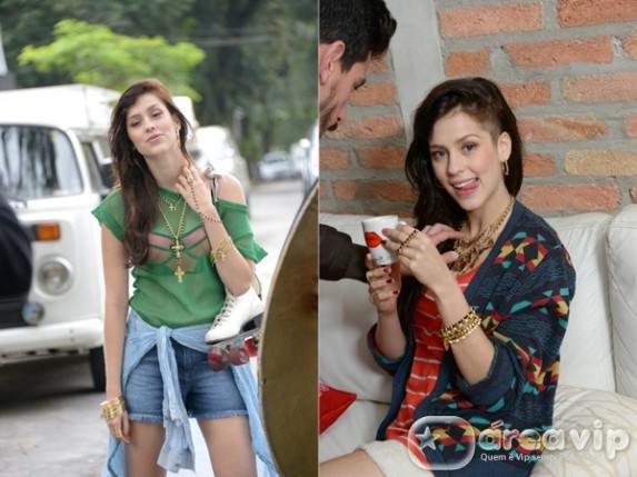 Sophia Abrahão estrela campanha de acessórios