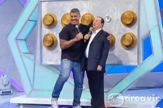 Alexandre Frota e Raul Gil