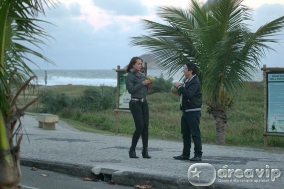 Gabriela Spanic com empresario