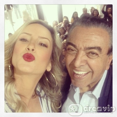 Claudia Leitte e Mauricio de Sousa