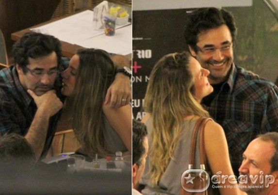 Luciano Szafir e Luhanna Melloni