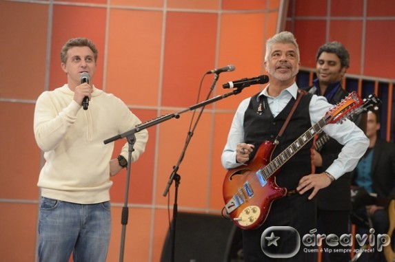 Lulu Santos é a atração musical do ‘Caldeirão do Huck’