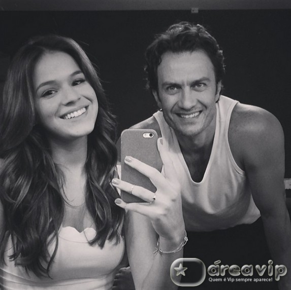 Bruna Marquezine e Gabriel Braga Nunes
