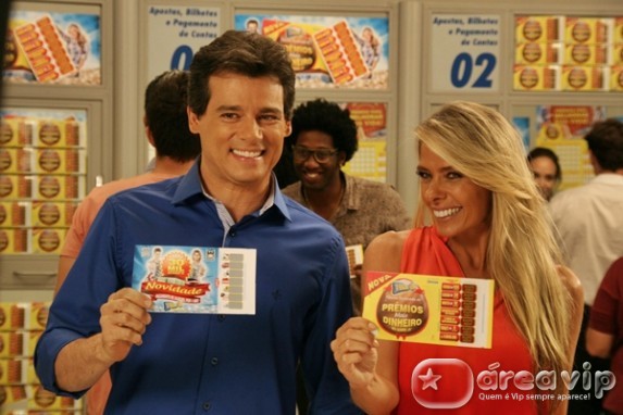 Celso Portiolli e Adriane Galisteu