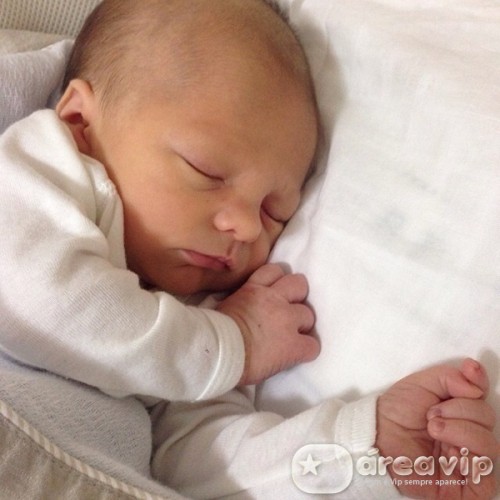 Ticiane Pinheiro posta foto do filho de Ana Hickmann