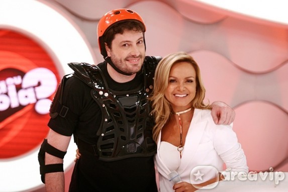 Danilo Gentili e Eliana