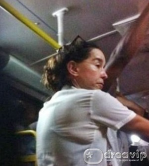 Lucélia Santos se revoltada com repercussão da foto em que estava no ônibus