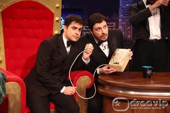 Luciano Amaral e Danilo Gentili Roberto Nemanis/SBT