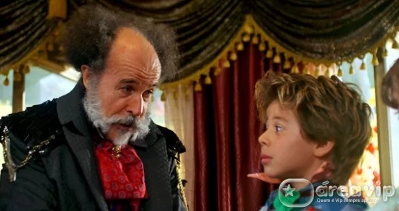 Meu pedacinho de Chao - Epa descobre que foi Lepe quem esvaziou os pneus Meu Pedacinho de Chão/TV Globo