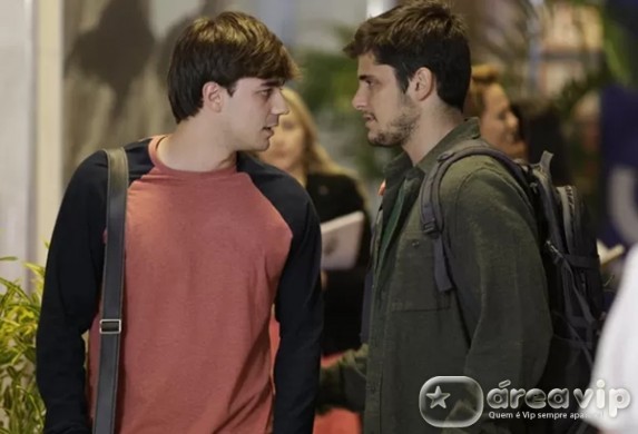 Em Familia - Lucas e Andre Fábio Rocha / TV Globo/Gshow