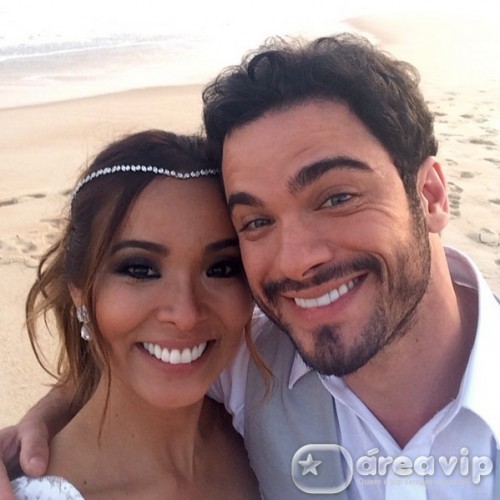 Carol Nakamura e Sidney Sampaio Reprodução/Instagram