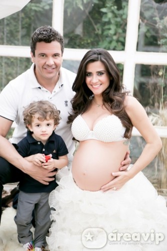 Patricia Salvador com a familia Foto:Lidi Lopez