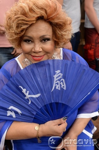 Após mal-estar, Alcione passa bem e descansa em casa