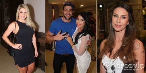 Mari - Junior e Priscila - Lizi Thiago Duran/AgNews