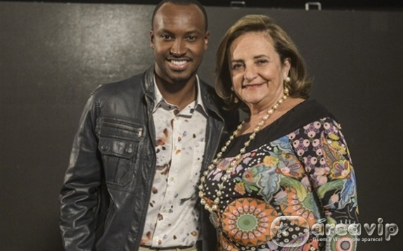 Thiaguinho e Lucinha Araujo Globo/Renato Rocha Miranda