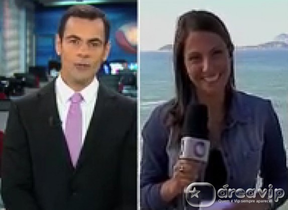 Apresentador de telejornal da Record ‘paquera’ repórter ao vivo – Veja!