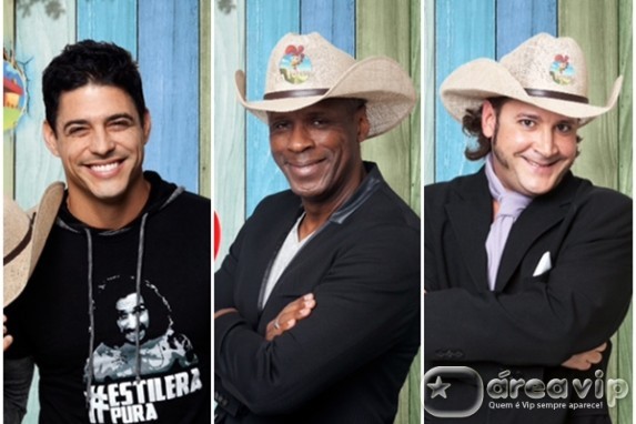 Indicados a Roça - Marlos, Robson e Roy Indicados a Roça - Marlos, Robson e Roy