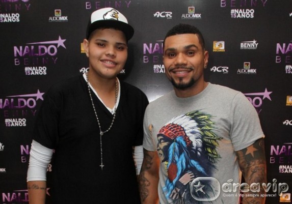 Filho de Naldo grava sua primeira música como cantor de funk