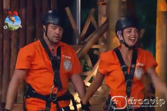 A Fazenda 7 - Felipeh e Bruna Reprodução/Rede Record