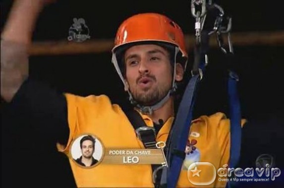 A Fazenda 7 - Leo vence a prova Reprodução/Rede Record