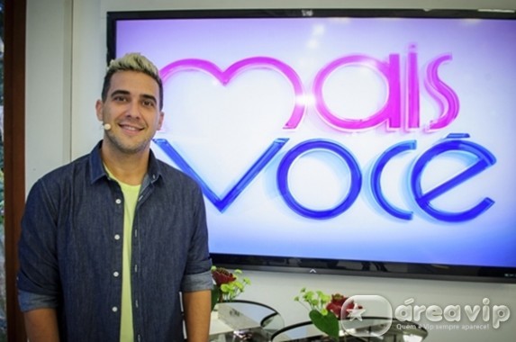 André Marques estreia como apresentador do ‘Mais Você’