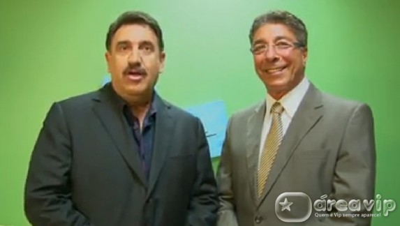 Ratinho e Dr Farhat Reprodução/Facebook