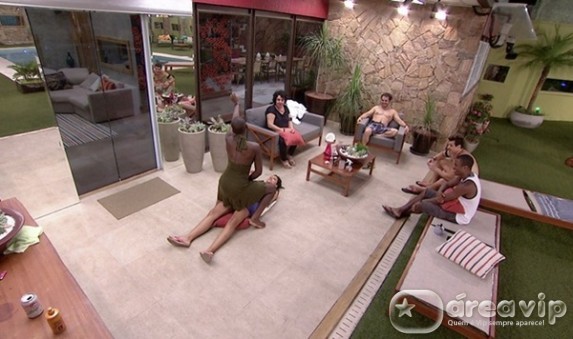 BBB15 - Angélica dança e imita Aline Foto : Reprodução/Big Brother Brasil