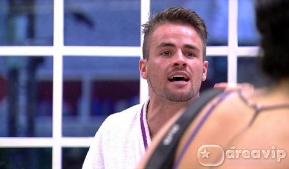 BBB15 - Rafael grita Foto : Reprodução/Big Brother Brasil