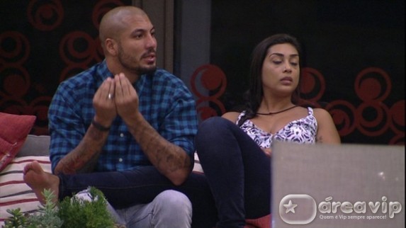 BBB15 - Fernando e Amanda Foto : Reprodução/Big Brother Brasil