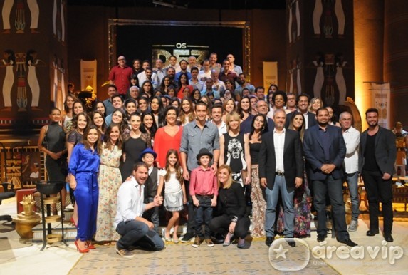 Elenco - Os Dez Mandamentos Divulgação/Record