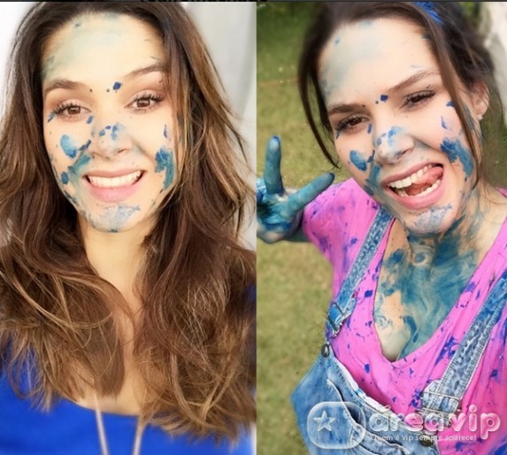 Fernanda Machado descobre que está gravida de um menino