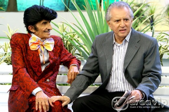 Jorge Loredo e Carlos Alberto Divulgação/SBT