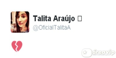 Reprodução/Twitter /Talita