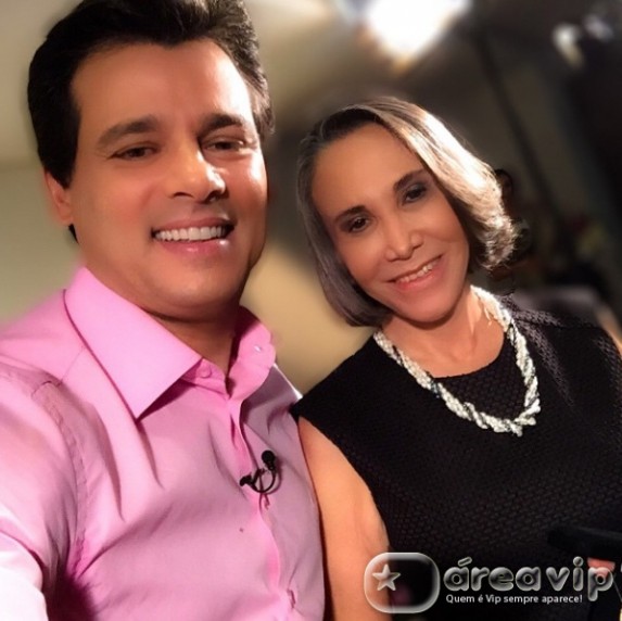 Celso Portiolli e Florinda Meza Reprodução/Instagram/celsoportiolli