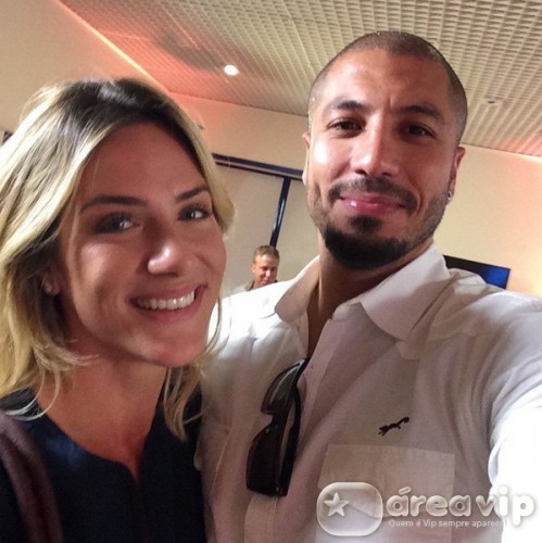 Ex-BBB Fernando posta foto ao lado de Giovanna Ewbank